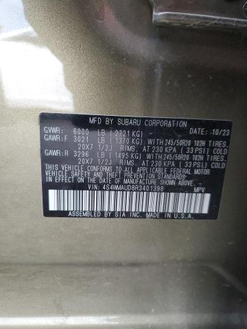 2024 SUBARU ASCENT LIMITED 4S4WMAUD8R3401398