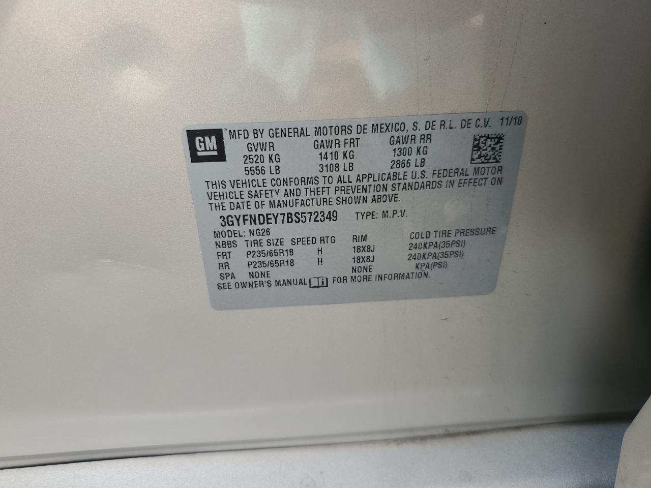 CADILLAC SRX LUXURY COLLECTION