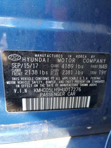 2017 HYUNDAI IONIQ LIMI #3304550437