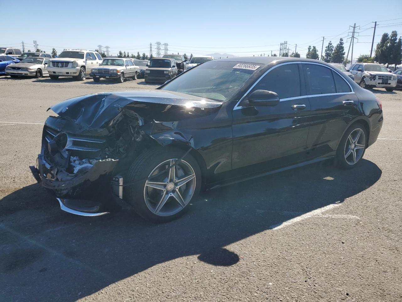 Lot #3287825090 2017 MERCEDES-BENZ C 300 4MAT