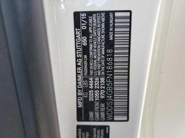 2015 MERCEDES-BENZ CLA 250 4M - WDDSJ4GB5FN186818