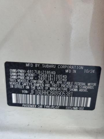 2024 SUBARU IMPREZA RS JF1GUHHC8R8905381