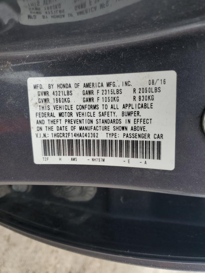 HONDA ACCORD SPORT SPECIAL EDITION