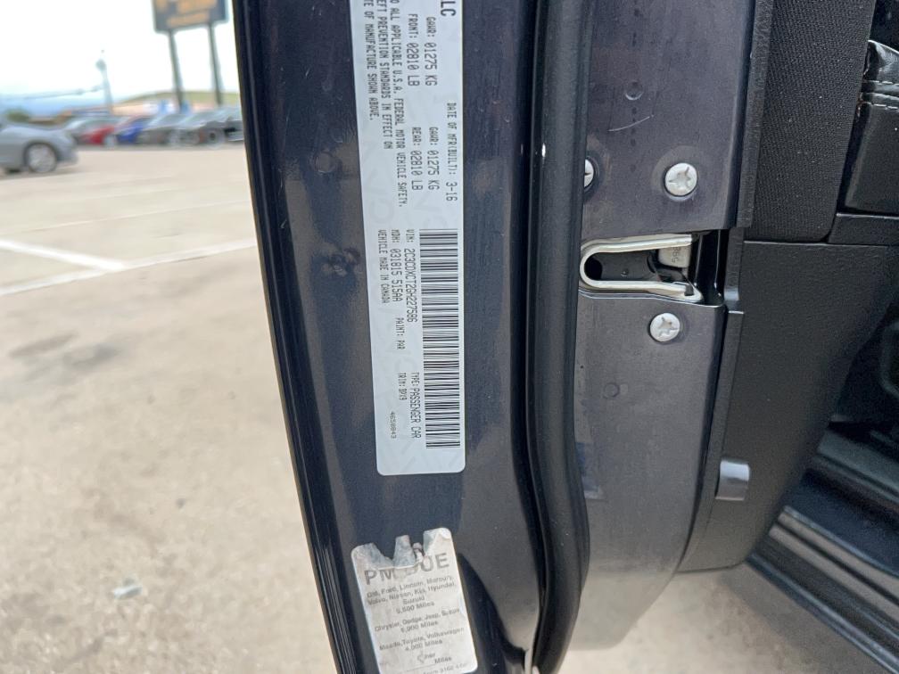 2016 DODGE CHARGER R/ 2C3CDXCT2GH227586