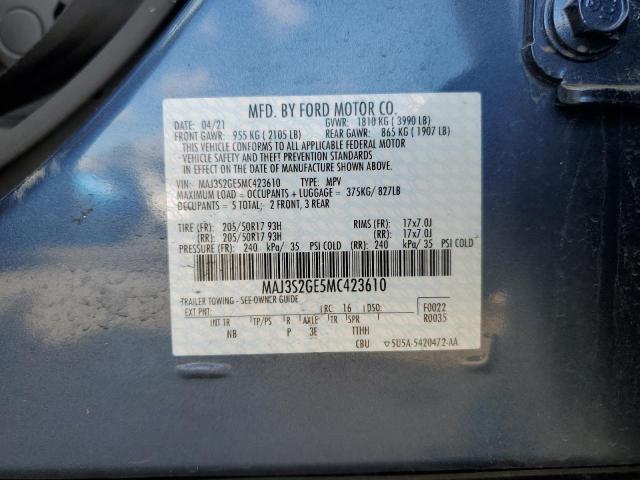 2021 FORD ECOSPORT SE #3303728439