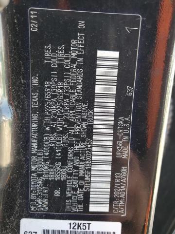 2011 TOYOTA TUNDRA DOUBLE CAB SR5 #3289196360