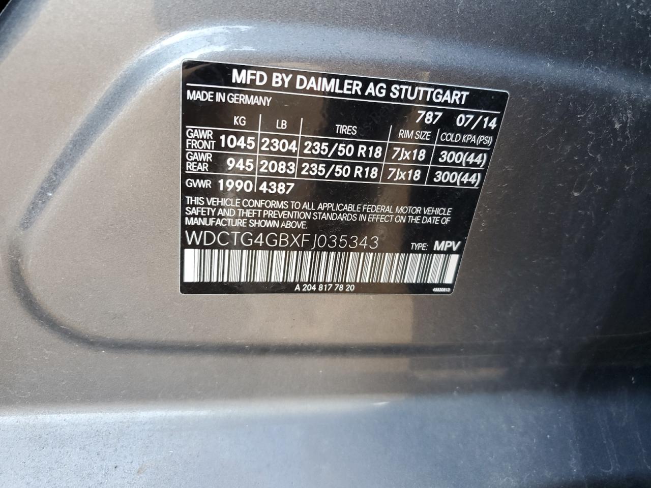 MERCEDES-BENZ GLA-CLASS 250 4MATIC