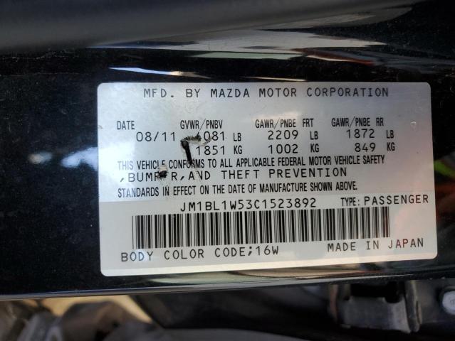 2012 MAZDA 3 S #3304903551