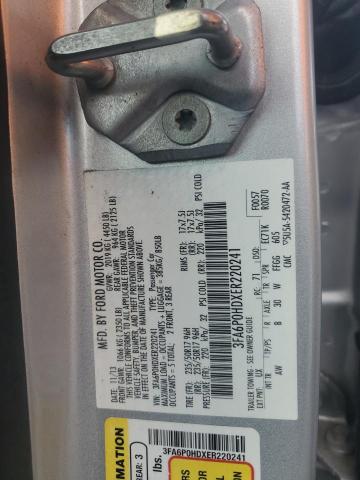 2014 FORD FUSION SE - 3FA6P0HDXER220241