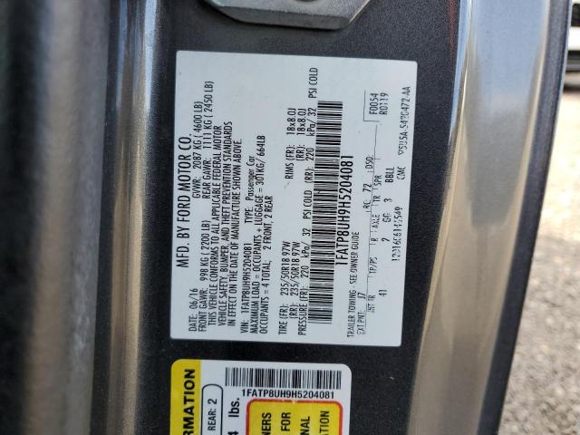 2017 FORD MUSTANG #3294254877