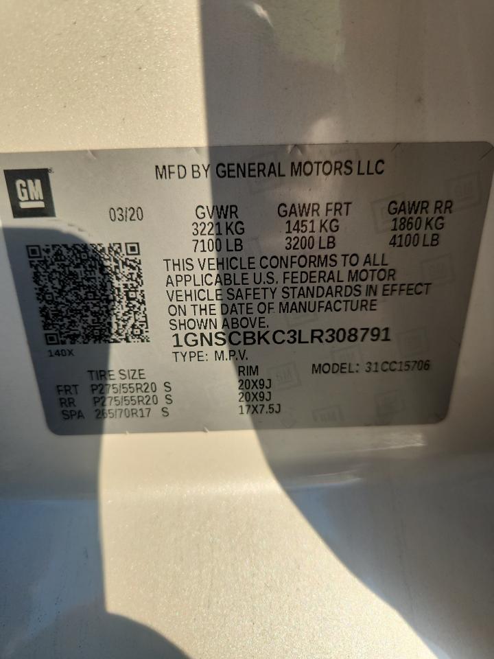 CHEVROLET TAHOE C1500 LT