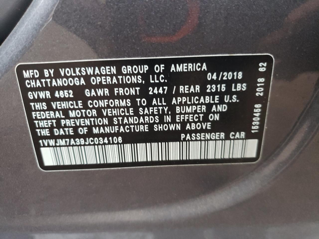 VOLKSWAGEN PASSAT GT