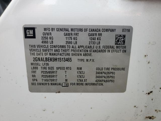 2017 CHEVROLET EQUINOX LS #3290317976