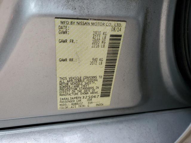 2015 NISSAN ALTIMA 2.5 - 1N4AL3AP8FN325067