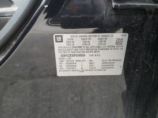 2015 CHEVROLET EQUINOX LT - 2GNFLCE35F6348504