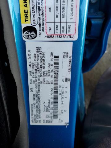 2017 FORD FIESTA SE 3FADP4BJ2HM118575