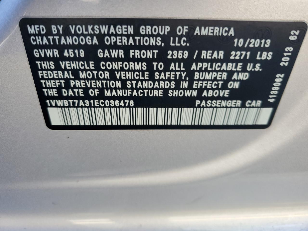 VOLKSWAGEN PASSAT SE