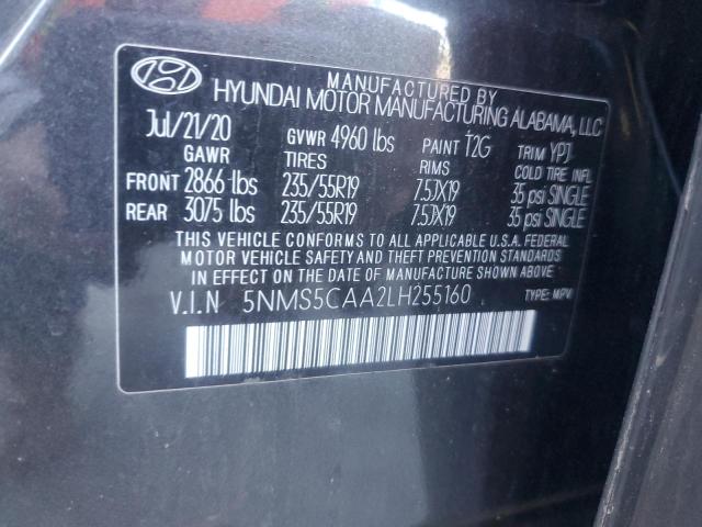 2020 HYUNDAI SANTA FE L - 5NMS5CAA2LH255160