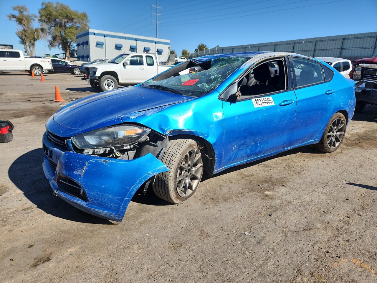 Lot #3287486994 2015 DODGE DART SXT