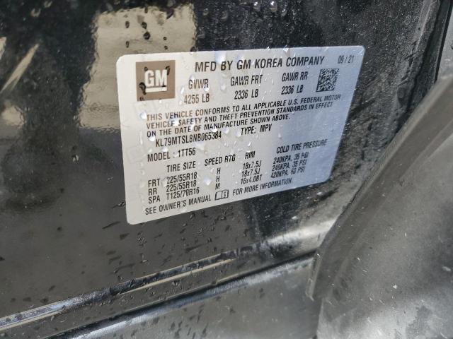 2022 CHEVROLET TRAILBLAZE KL79MTSL8NB065384