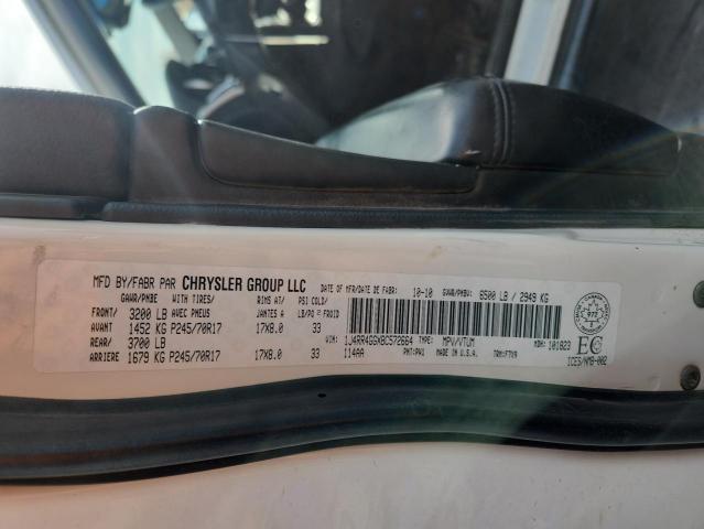 2011 JEEP GRAND CHER - 1J4RR4GGXBC572664