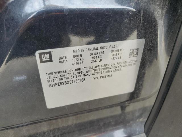 2014 CHEVROLET CRUZE LT - 1G1PE5SBXE7369368