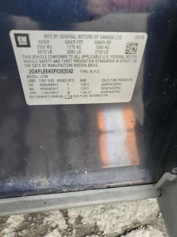 2015 CHEVROLET EQUINOX LS 2GNFLEEK8F6383542