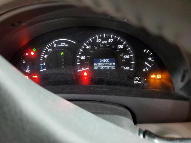 2008 TOYOTA CAMRY HYBR #3282542880