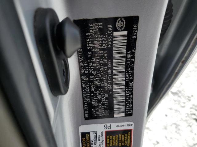 2015 TOYOTA CAMRY LE 4T1BF1FK7FU941562