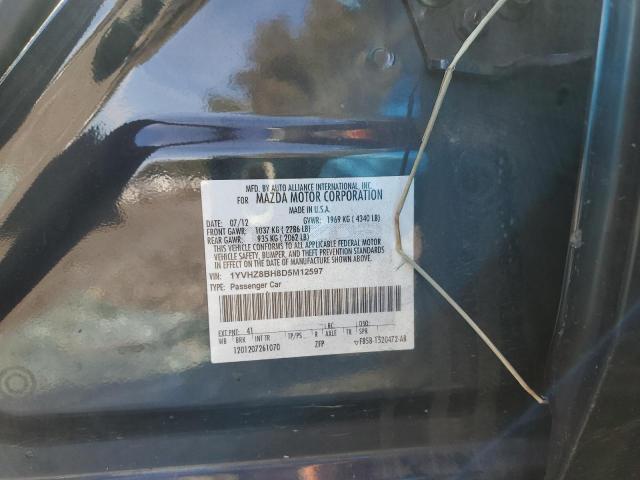 2013 MAZDA 6 SPORT - 1YVHZ8BH8D5M12597