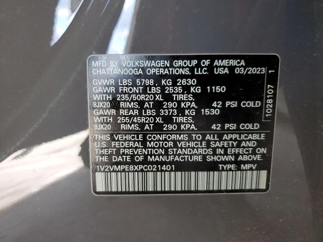 2023 VOLKSWAGEN ID.4 PRO S 1V2VMPE8XPC021401