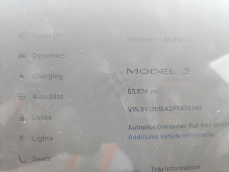 2023 TESLA MODEL 3 - 5YJ3E1EA2PF436740