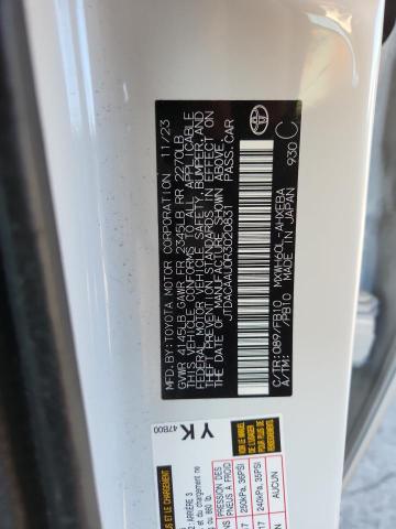 2024 TOYOTA PRIUS LE - JTDACAAU0R3020831