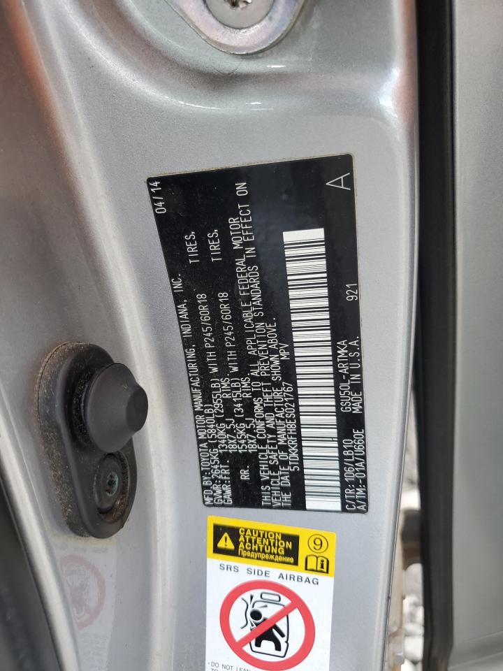 TOYOTA HIGHLANDER XLE