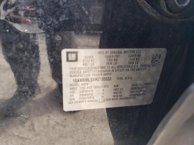 2017 GMC ACADIA SLT-1 - 1GKKNMLSXHZ195633