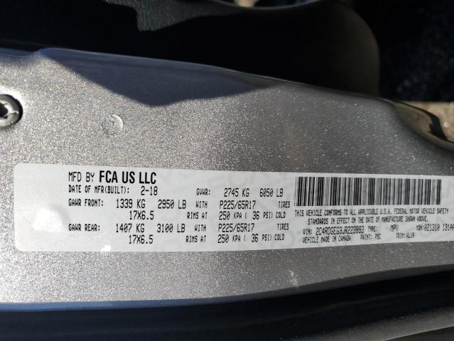 2018 DODGE GRAND CARA #3270683980