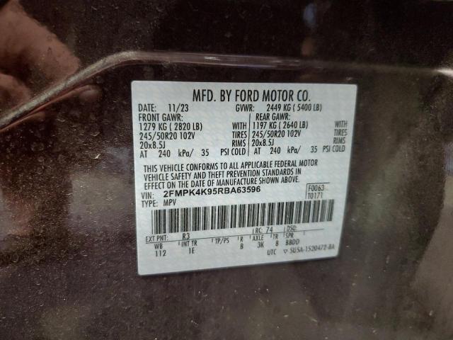 2024 FORD EDGE TITAN - 2FMPK4K95RBA63596