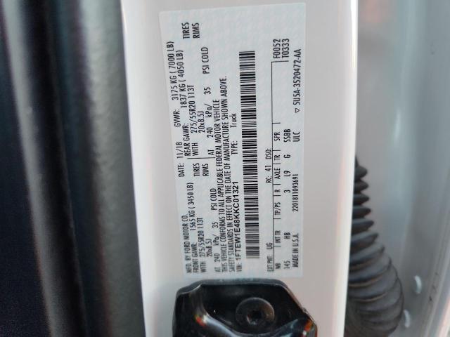 2019 FORD F150 SUPER - 1FTEW1E48KKC01321