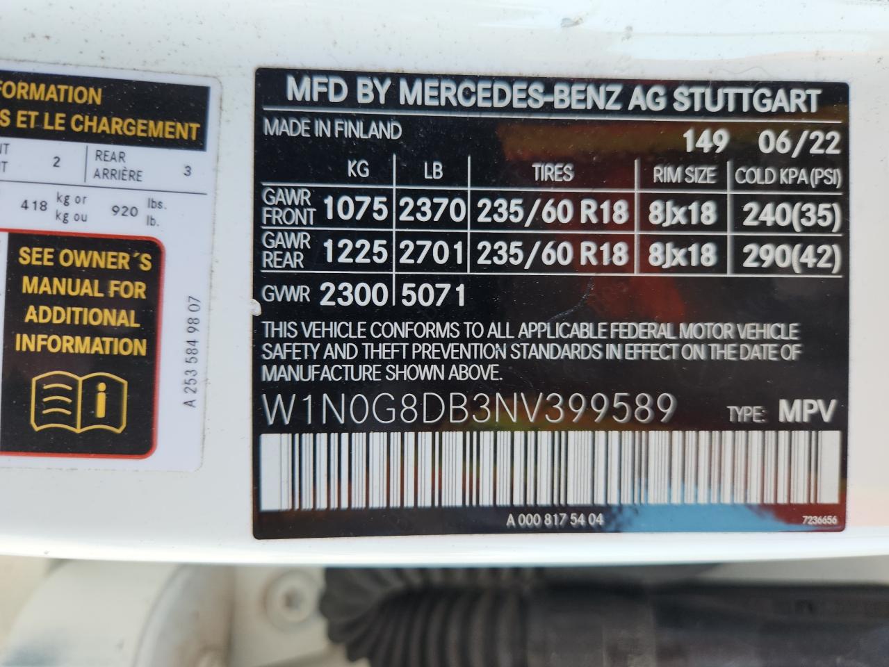 MERCEDES-BENZ GLC-CLASS 300