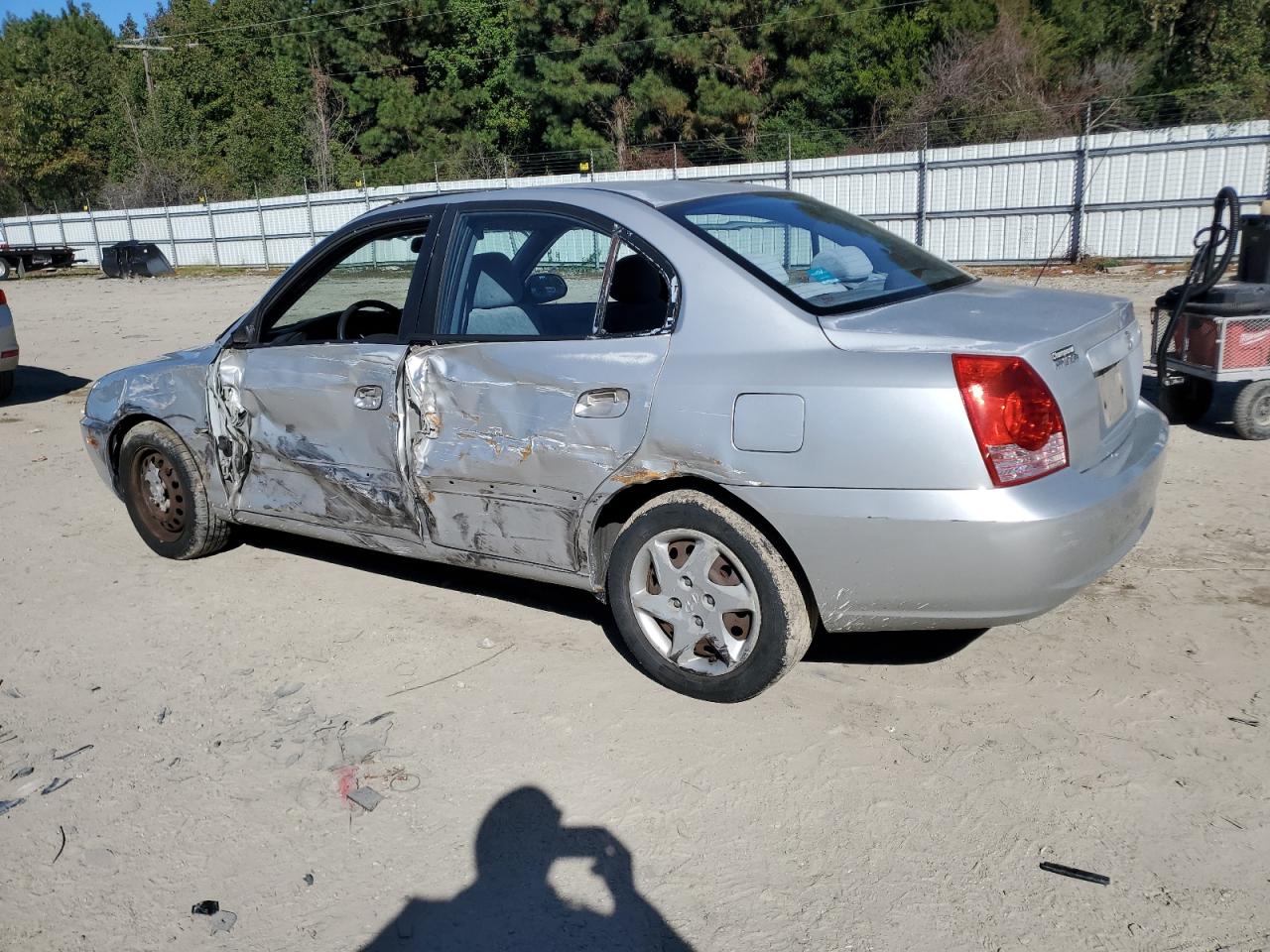 Lot #3301834344 2004 HYUNDAI ELANTRA GL