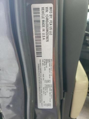 2021 DODGE DURANGO GT #3318871986