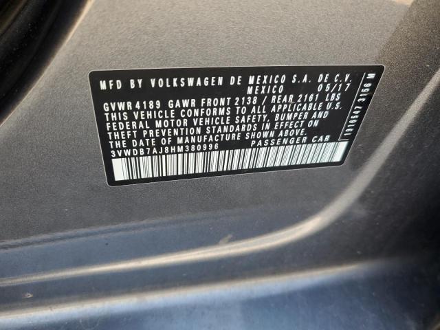 2017 VOLKSWAGEN JETTA SE #3269781680