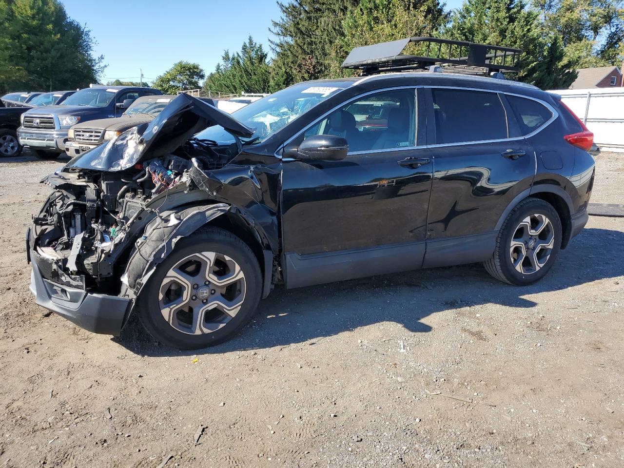 Lot #3301801374 2018 HONDA CR-V EXL