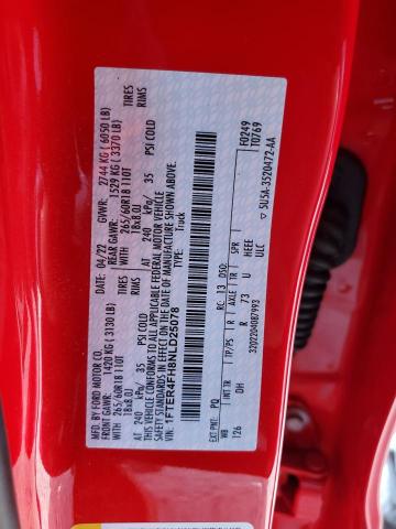 2022 FORD RANGER XL 1FTER4FH8NLD25078