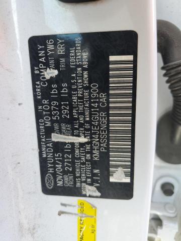 2016 HYUNDAI GENESIS 3. #3296260460