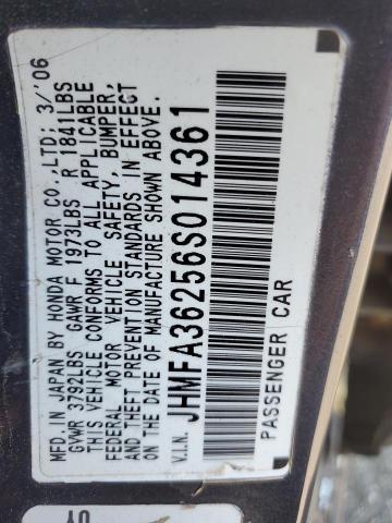 2006 HONDA CIVIC HYBR #3264512413