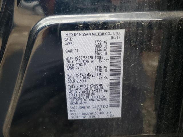 2017 INFINITI QX60 HYBRI #3310368954