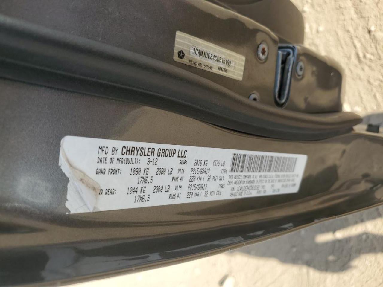 JEEP COMPASS LATITUDE