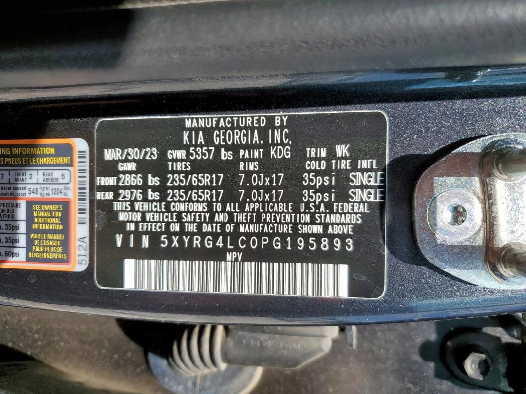 2023 KIA SORENTO LX #3286642294