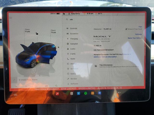 2024 TESLA MODEL Y #3298009192